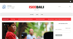 Desktop Screenshot of iseebali.com