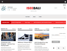 Tablet Screenshot of iseebali.com